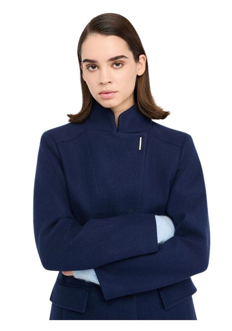 Cappotto in panno double BLU Liu Jo | MF5119J487393921